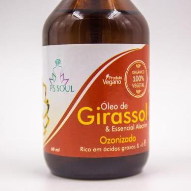 Imagem de Óleo Vegetal De Girassol 100% Orgânico Natural - Ps Soul, Dourado