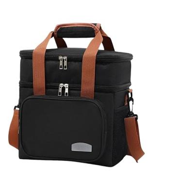 Imagem de Bolsa Lancheira Térmica Cooler Impermeavel Marmita Cerveja Academia Trabalho Viagem Treino Anti Vazamento