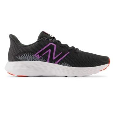 Imagem de Tênis New Balance Feminino 411v3 Corrida Grafite Escuro W411zk3 34