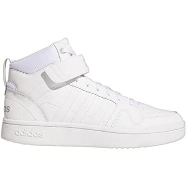Imagem de adidas Tênis de basquete masculino Postmove, branco/cinza, 43, Ftwr White-ftwr White-Grey Two