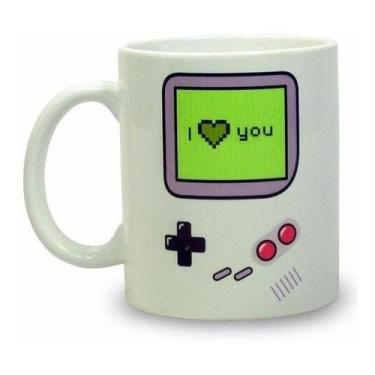 Imagem de Caneca Game Boy I Love You Joystick - Mega Oferta!!! - loja dinka