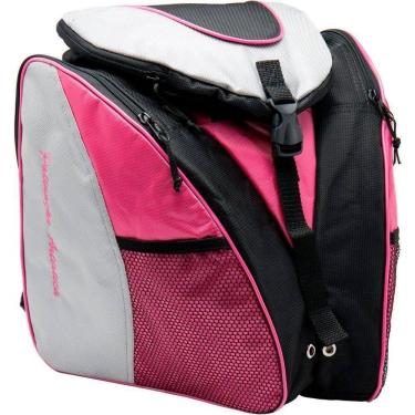 Imagem de Bolsa Mochila Patins Com Alça E 3 Divisórias Reforçada Rosa