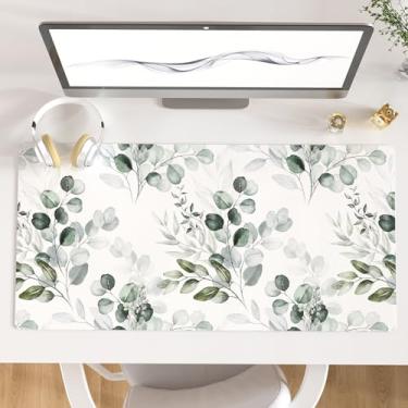 Imagem de Colorful Star Tapete de mouse grande, tapete de mesa impermeável de couro PU, mouse pad para jogos de computador, 2GG, tapete de mesa antiderrapante para escola, escritório, casa, 80 x 39,9 cm