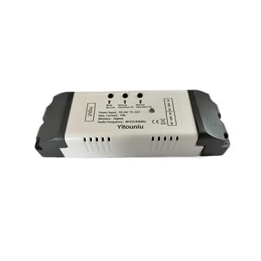 Imagem de Yitouniu Módulo De Interruptor Inteligente Relé Zigbee 2 Canais Cc 7-32 V, Controle Remoto Por Aplicativo Sem Fio Com Travamento Automático/Intertravamento, Compatível Gateway Tuya, Alexa, Google Ho
