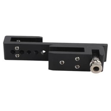 Imagem de Fafeicy Fechada Elegante de Porta Deslizante de Liga de Alumínio para Portas de Vidro Sem Moldura, Aço Inoxidável Premium -Latch -Lock para o Hotel Em Casa (Preto 8mm)