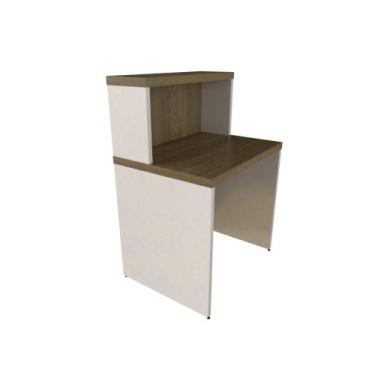 Imagem de Balcão de Atendimento para Recepção 80cm - KitCubos