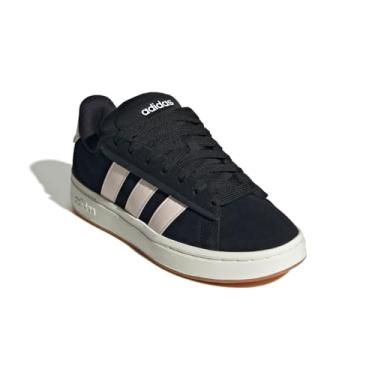 Imagem de adidas Grand Court Alpha 00s Tênis feminino, Preto/quartzo maravilha/chiclete, 35