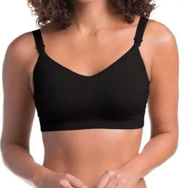Imagem de Sutiã Amamentação Sem Costura Trifil ref. 1323, Preto, 44