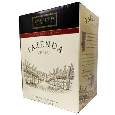 Imagem de Vinho Fazenda Velha Tinto Bag In Box 5L