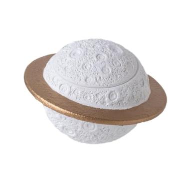 Imagem de predolo Urna funerária compacta para animais de estimação, urna funerária resistente à umidade, cimento, recipiente para armazenamento de cinzas de animais, Branco