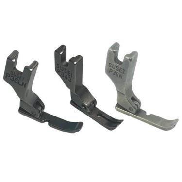 Imagem de Kit 3 Pé Calcador para Ziper P36 para Maquina de Costura Reta Industri