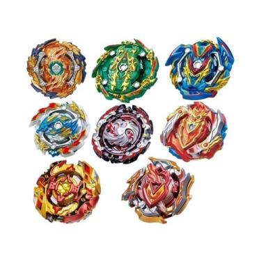 Imagem de Metal Fusion Burst Surge GT Toy Gyro Launcher Spinning Top Bey Blades 