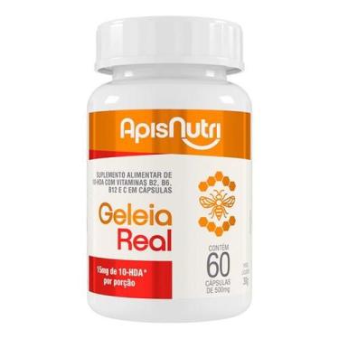 Imagem de Geleia Real 500mg 60 Caps. Apisnutri SV