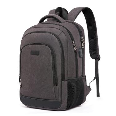 Imagem de Mochila para laptop CLUCI para homens e mulheres, escolar, 15,6", preta
