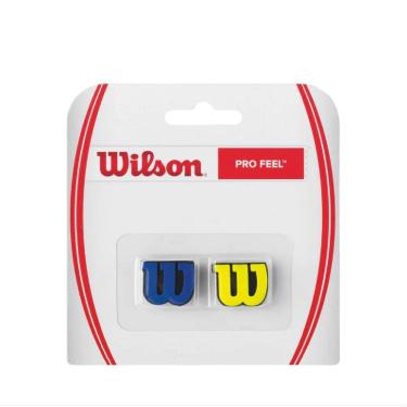 Imagem de Antivabrador Choques Vibrações Raquete Tênis Logotipo "W" Profissional Feel Wilson