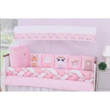 Imagem de Kit Berço Sublimado com 13 peças - Estampas meninos e meninas - morada