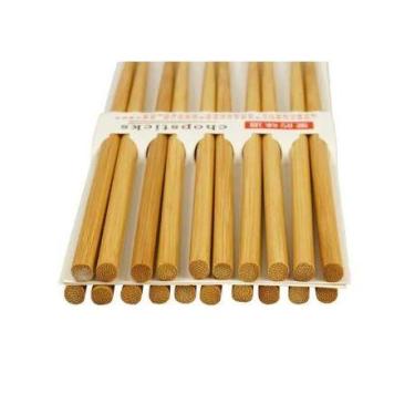 Imagem de Kit Hashi de Bambu 10 Pares - DT2101 - ds