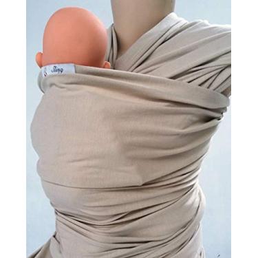 Imagem de Wrap Sling, Canguru, Transportador Bebê, Bege