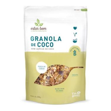 Imagem de Granola de Coco com Açúcar de Coco Estar Bem 250g