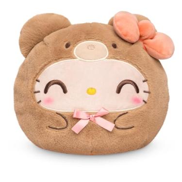 Imagem de TeeTurtle Ursinho de pelúcia reversível Hello Kitty 15 cm – oficialmente licenciado Sanrio – Bicho de pelúcia fofo Kawaii macio