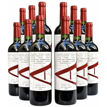 Imagem de Vinho Vik A Cabernet Franc Chileno | Kit Com 12 Garrafas | Oferta