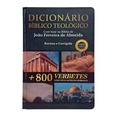 Imagem de Livro Dicionário Bíblico Teológico Base Na Bíblia Arc