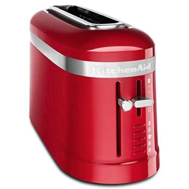 Imagem de Torradeira 2 Fatias KitchenAid KMT3115ER Urban Vermelha, Ideal para Espaços Pequenos