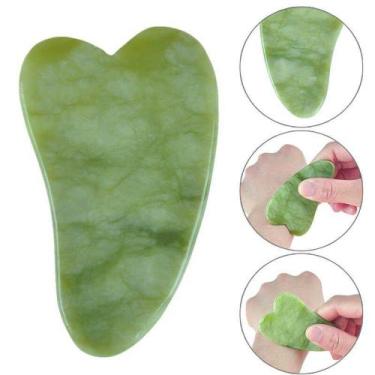 Imagem de Placa Massageadora Jade Gua Sha - Wapshop