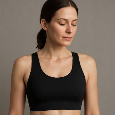 Imagem de Top Nadador Feminino Fitness Conforto Sustentação Imbatíveis - LaBela,