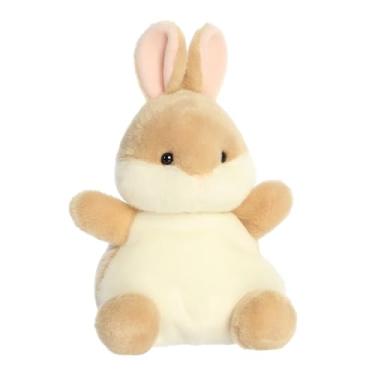 Imagem de Aurora Adorable Palm Pals™ Party Sized™ Ella Bunny™ Bicho De Pelúcia - Colecionável Divertida Para Crianças E Adultos Colecionadores Perfeito Decoração Quartos Presentes Aniversário Marrom 8"