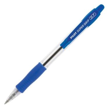 Imagem de Caneta Esferográfica PILOT Super Grip 0.7 mm Fina, Azul