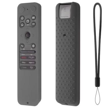 Imagem de Hi Color MR25GA Capa de silicone para controle remoto LG AN-MR25GA/AN-MR25GC Magic Control 2025 LG C5, D5, G5 Series OLED TV Remote Capa protetora de silicone (cinza escuro)