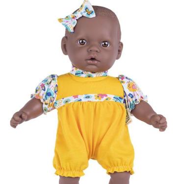 Imagem de Boneca Hora De Cuidar Dodói Dolls Collection Negra - Super Toys