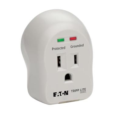 Imagem de Tripp Lite Protetor de surtos Power Strip, 1 tomada para ligar diretamente, 1 Outlet