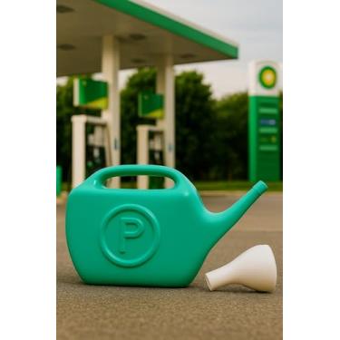 Imagem de Regador Plástico com Chuveirinho Removível, 5,5 Litros, 48 x 30 cm, Cores Sortidas