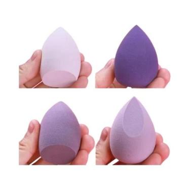 Imagem de Conjunto De Esponjas De Maquiagem Para Meninas 4/7/18 Peças Puff Cosmé