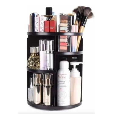 Imagem de Organizador De Maquiagem Rotativo 360  Estojo De Exibição De Cosmético