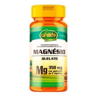 Imagem de Magnésio Quelato 60 Cápsulas 710mg - Unilife