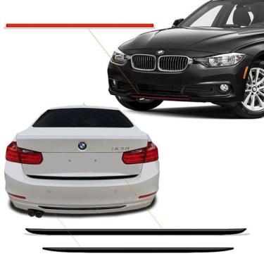 Imagem de Frisos Traseiros E Dianteiro Bmw 320 328 2014/2015 Preto - SPORTINOX, 