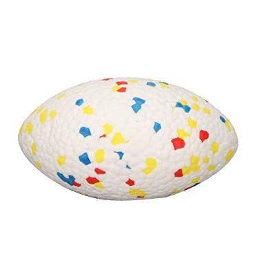 Imagem de Brinquedo Colorido para Cachorro Brinquedos Interativos Resistentes a Mordidas, Trituração de Dentes Com Alto Poder de Ressalto, Bolas de Brinquedo Interativo para Mastigar Cachorro Flutuante,