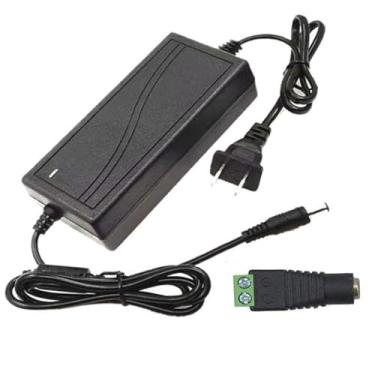 Imagem de Transformadores de fonte de alimentação, CA 100-240V para DC 12V 15A adaptador de fonte de alimentação comutada, 180 Watt Max, com plugue fêmea de 5,5 mm x 2,5 mm x 2,1 mm para fita de LED neon corda