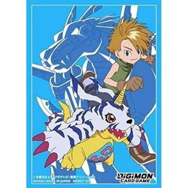 Imagem de Digimon Trading Card Supplies - Deck Sleeves - MATT & GABUMON (60 Sleeves)