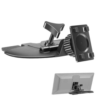 Imagem de EEEKit Suporte de slot de CD para tela CarPlay, rotação de 360° CD Player GPS Suporte para carro compatível com a maioria dos estéreos de carro de navegação GPS de 7-10 polegadas