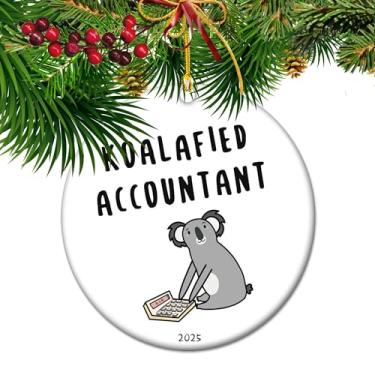 Imagem de Contador Koalafied – Enfeite engraçado Excel 2025, planilha para trituradores de números, decoração de férias para CPAS