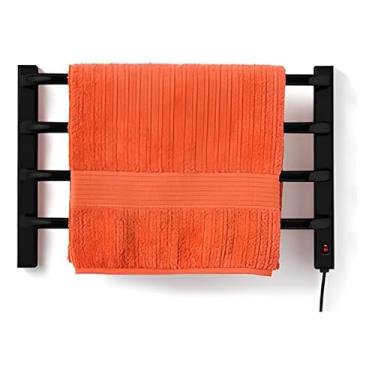 Imagem de TOALHEIRO TERMICO PEQUENO 1 TOALHA PRETO 220 DIREITO + TIMER DIGITAL