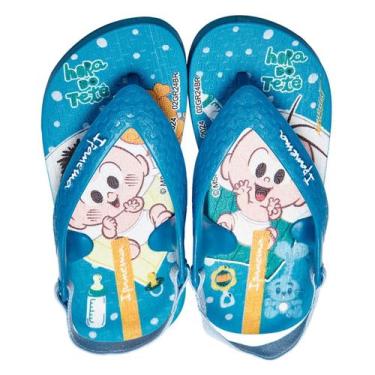 Imagem de Chinelo Infantil Grendene Kids Ipanema Turma Da Mônica Masculino, Azul