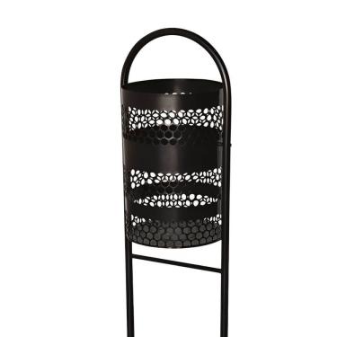 Imagem de Lixeira Redonda Tela Moeda 40 Litros - 360 - Mse