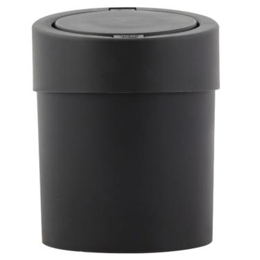 Imagem de Lixeira Press Com Tampa 5 Litros Preto - Coza Lixeira Press 5l Preto