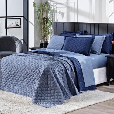 Imagem de Kit Cobre Leito Heaven Dupla Face com Fronhas CASAL 03 Peças - Matelad