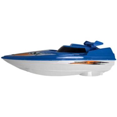 Imagem de Brinquedo Lancha Movida A Pilha Brinque Na Água Speed Boat - Toyng, La